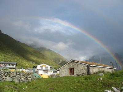 Langtang Trekking, Kejin Gumpa.